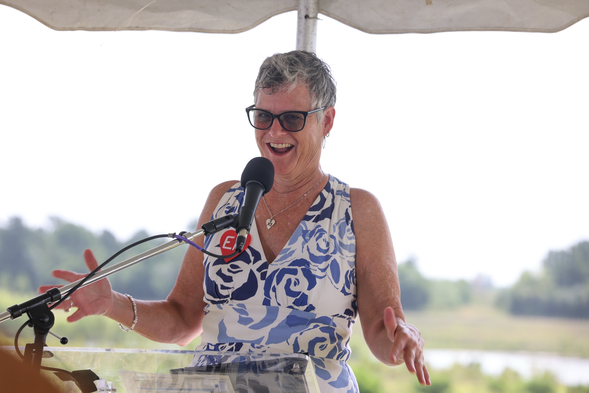 Photo from the Curtis Graves Park ribbon cutting and reception